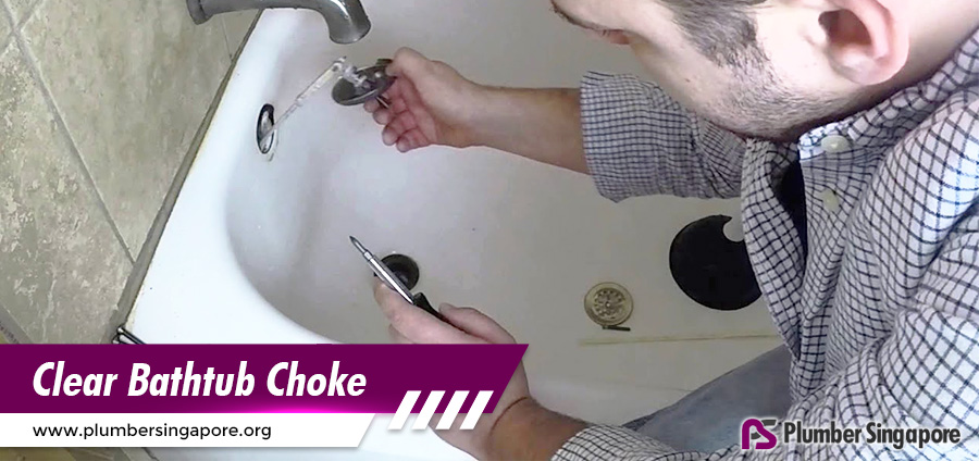 Clear Bathtub Choke