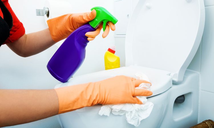 How to clear a blocked commode