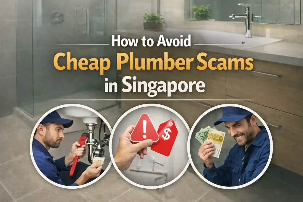 How to spot plumber scams in Singapore